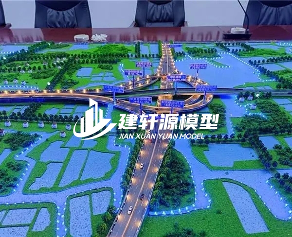 钢城高速公路沙盘定制